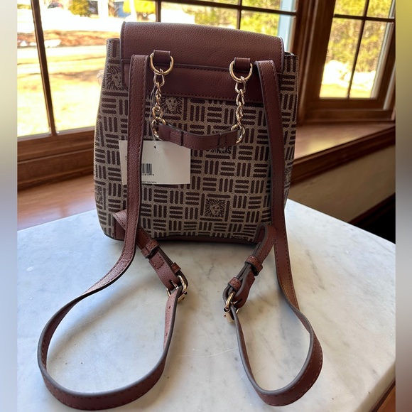 Anne Klein Women’s Flap Horsebit Backpack - Picture 2 of 10